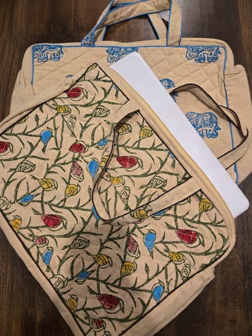 Field diary & launch tote set — Lifestyle by Reweave Collectives