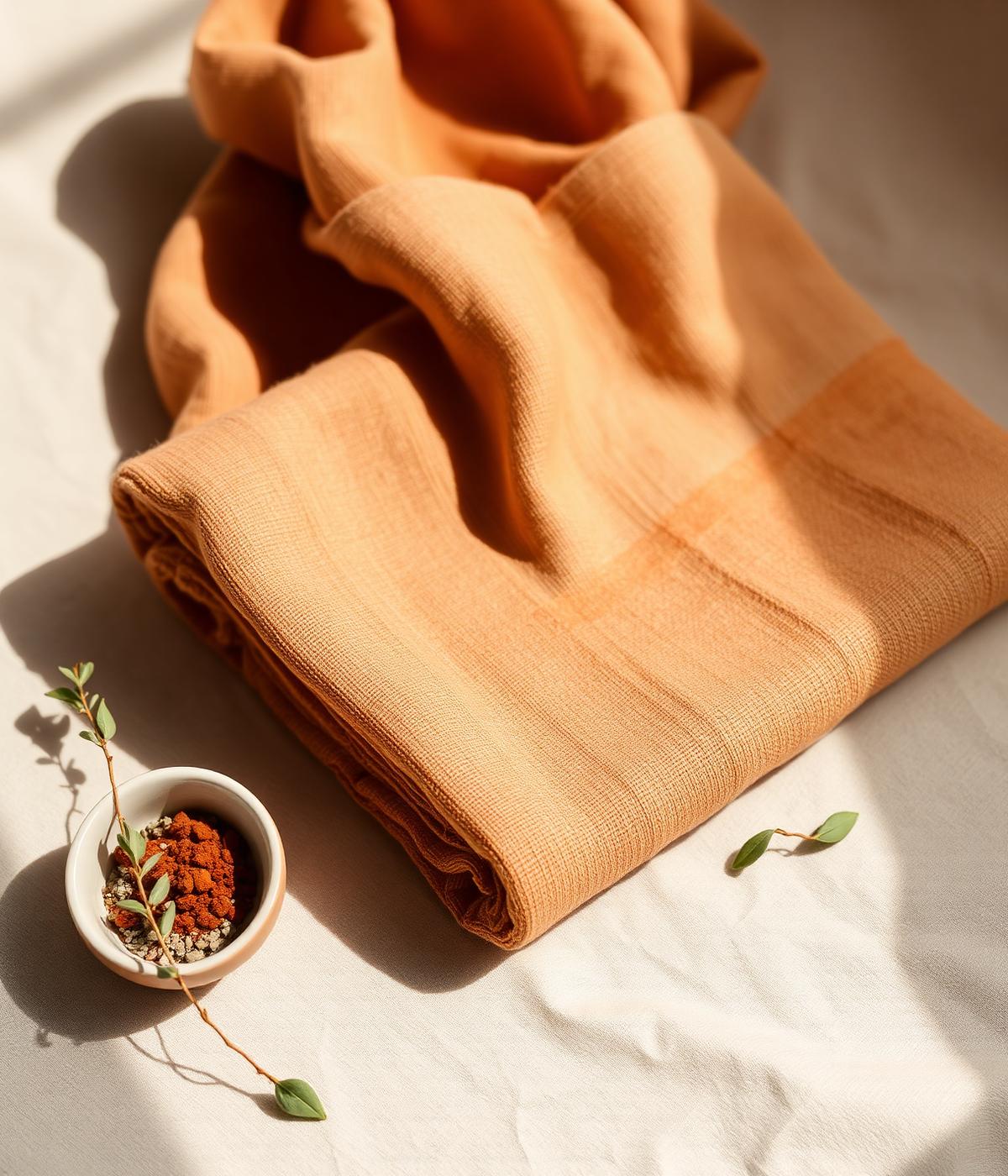 Naturally-dyed handwoven fabric — Heritage Textile by Reweave Collectives